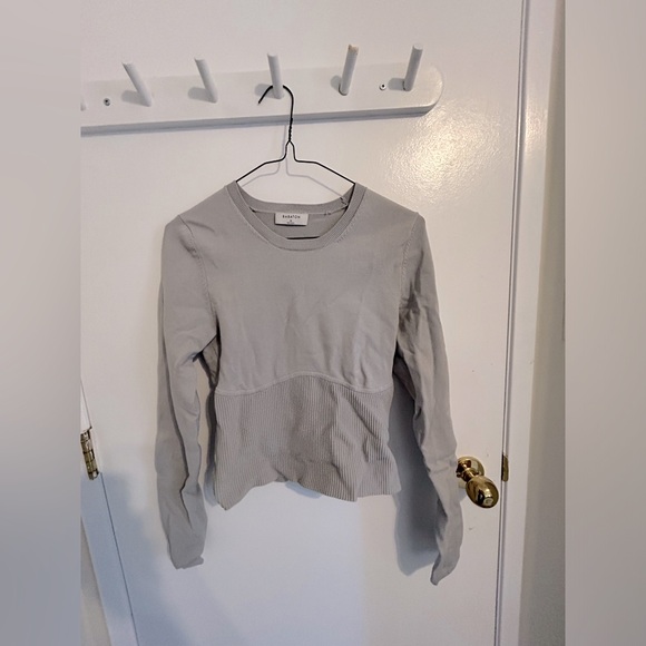 Babaton Sculpt Knit Empire Longsleeve - Picture 2 of 3